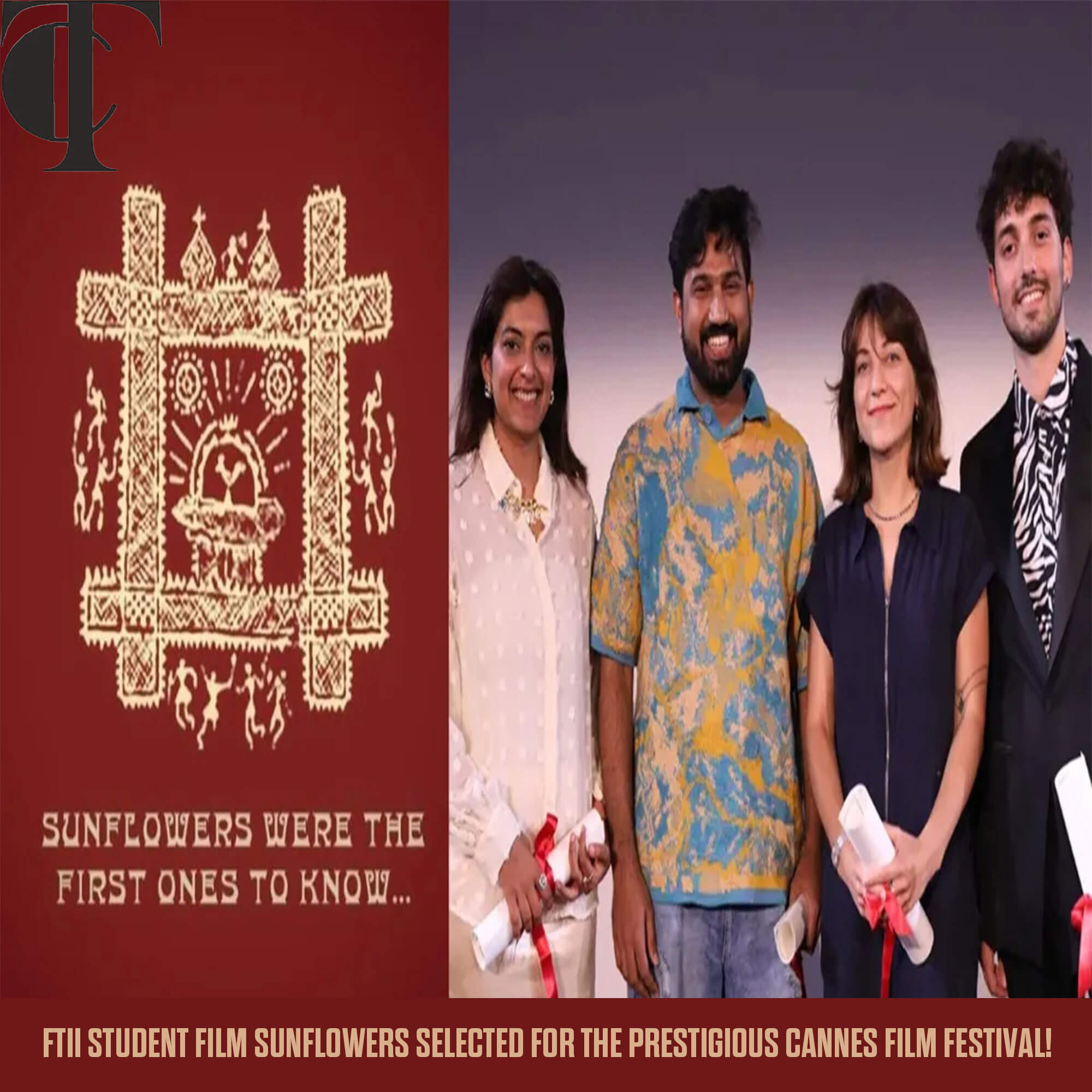 FTII Student Film SUNFLOWERS Selected for the Prestigious Cannes Film Festival!