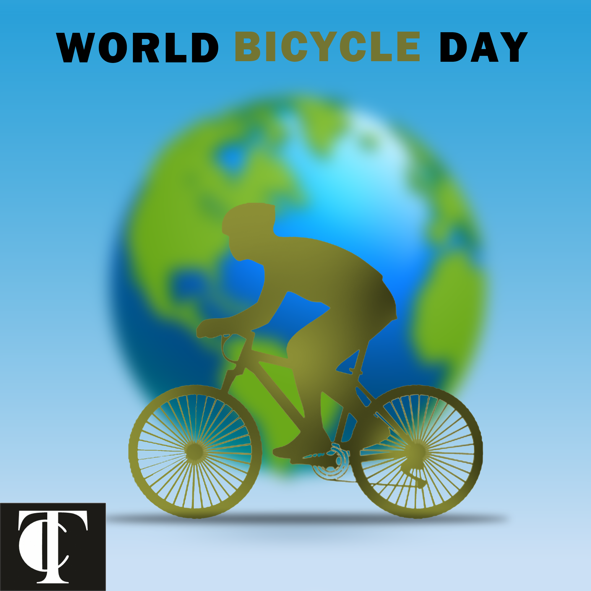 WORLD BICYCLE DAY.